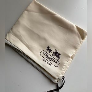 Coach dust bag